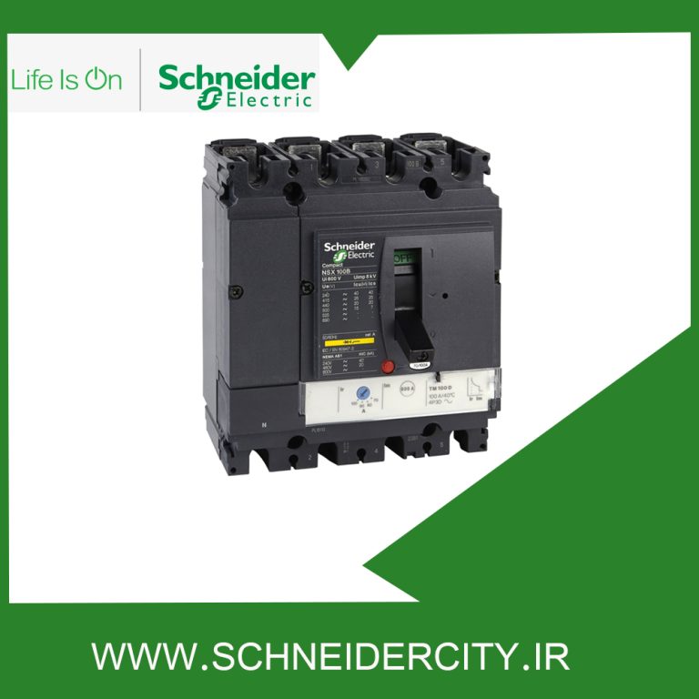 کلیداتوماتیک80آمپر اشنایدر چهار پلLV429561