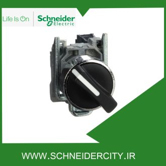 سلکتور سوئیچ فلزی دو حالته ماندگار اشنایدر XB4BD21
