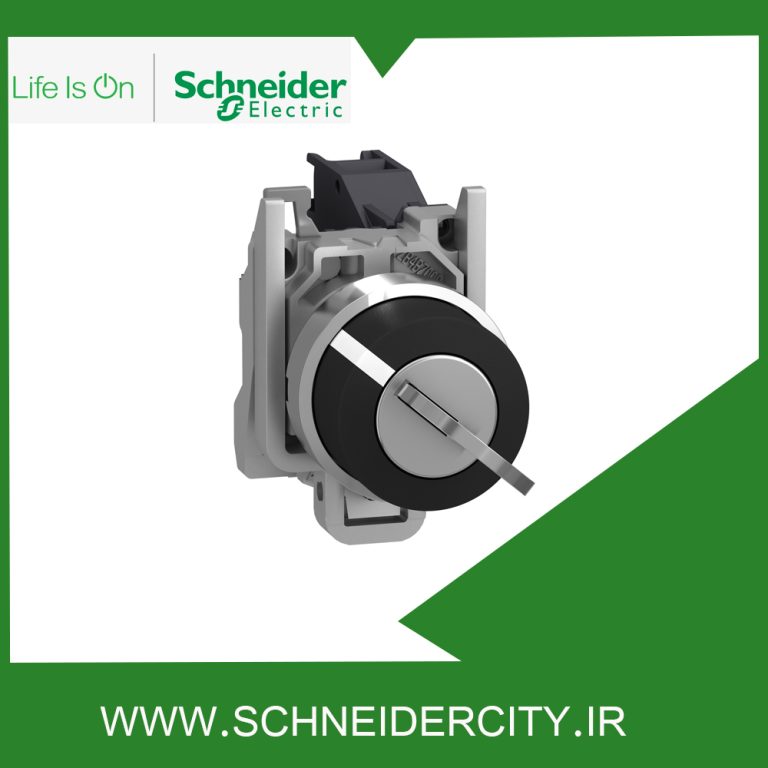 سلکتور سوئیچ فلزی دو حالته ماندگار قفل شو اشنایدر XB4BG41