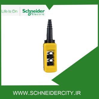 کلید جرثقیل تک سرعته چهار دکمه اشنایدر XACA471