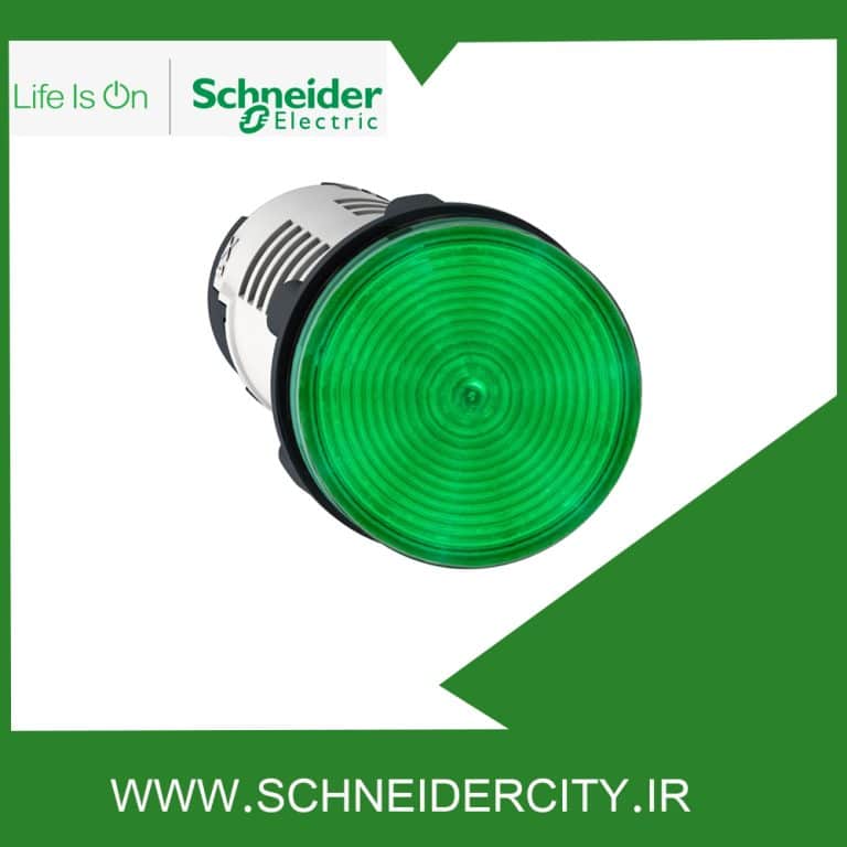 چراغ سیگنال باکالیت سبز 24 ولتAC اشنایدرXB7EV03BP