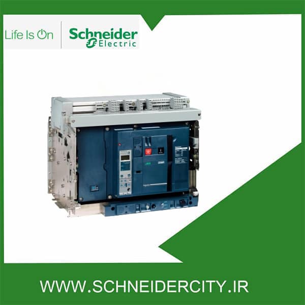 کلیدهوایی سه پل 5000 آمپر سری NW اشنایدر NW50H13PML2EHH