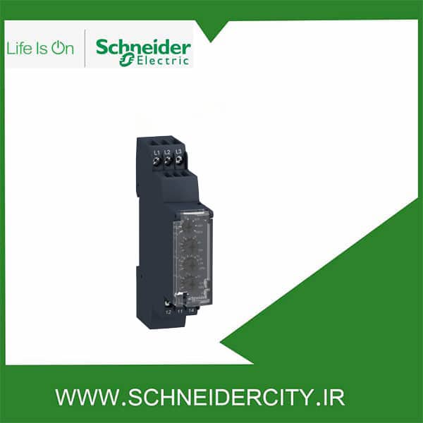 رله کنترل ولتاژ 9 تا 15 ولت اشنایدر RM17UAS14