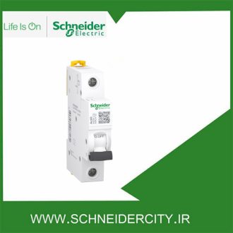 کلید مینیاتوری تک پل 4 آمپر AC تیپ C اشنایدر A9K24104